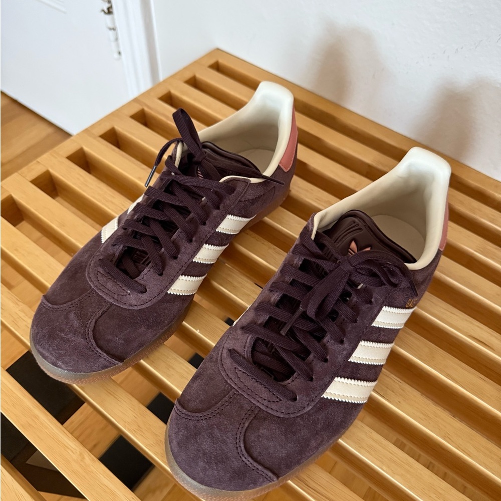 Brown Adidas Suede Gazelle